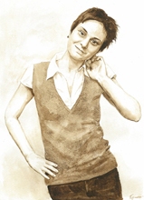 Портреты акварелью